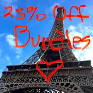 25%OFF BUNDLES!!! MAKE AN OFFER!!!